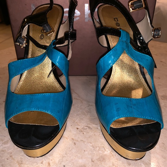 BEBE beautiful Platform heeled Shoes - Picture 4 of 6